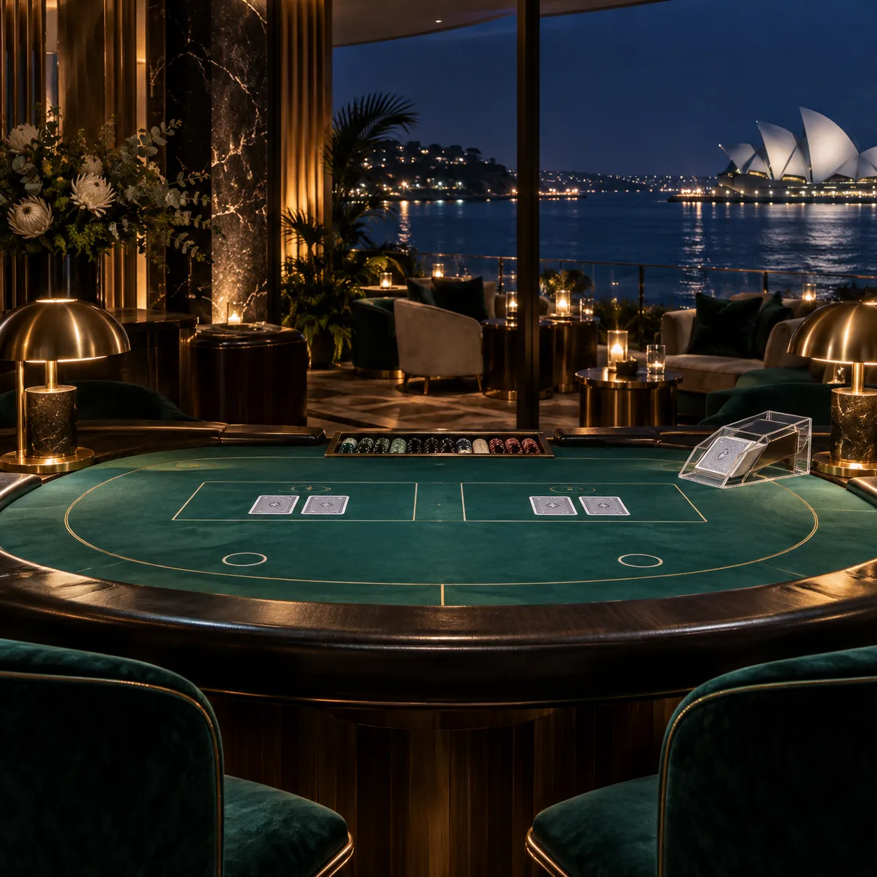 Editorial visualisation for Live Baccarat